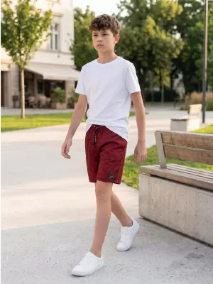 Shorts für Jungen SAM 73 FELIX BS 532 ROT