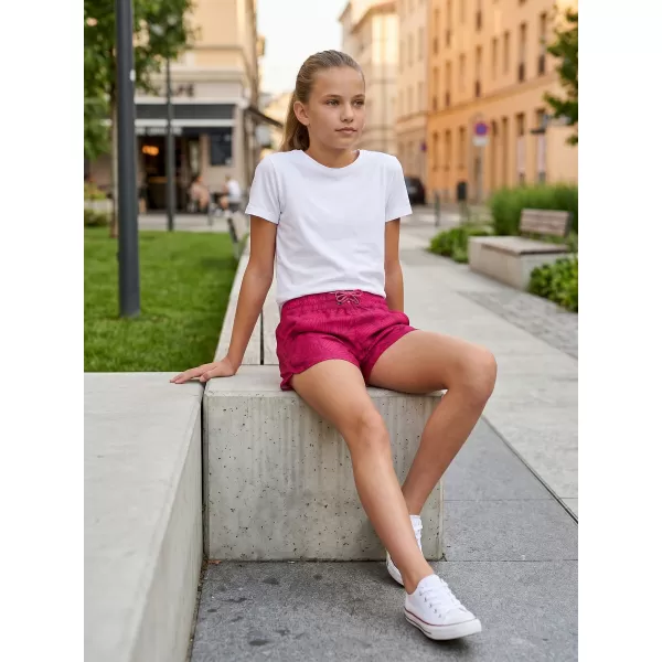  Shorts des Mädchens SAM 73 SHELLY GS 526 DUNKELROSA 