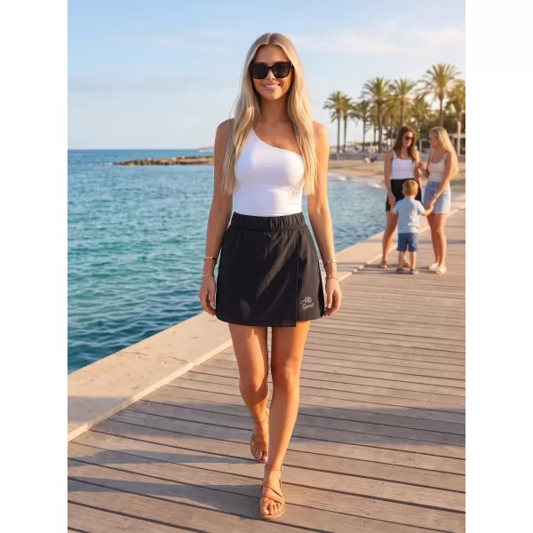  Sportrock für Damen ALTISPORT OMENA LSKT348 SCHWARZ 
