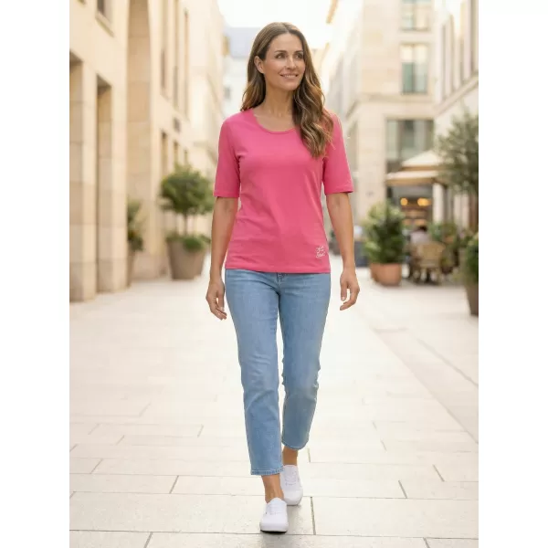 Damen-T-Shirt mit kurzen Ärmeln ALTISPORT ARICA LTST772 HELL-PINK 