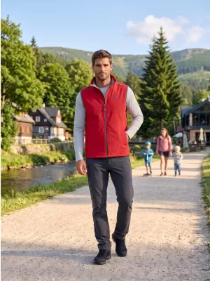 Herren-Softshellweste ALTISPORT ALM006517 ROT