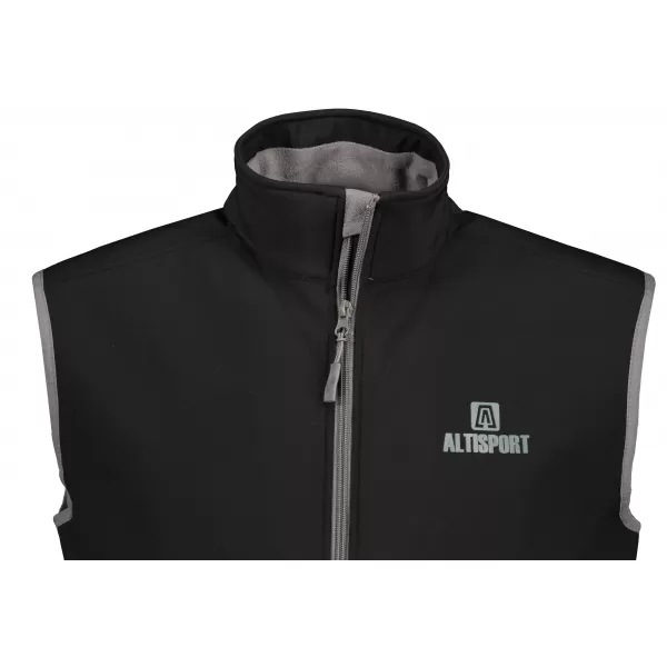  Herren-Softshellweste ALTISPORT ALM006517 SCHWARZ 