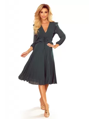 Kleid NUMOCO POLLY A341-2 GRÜN