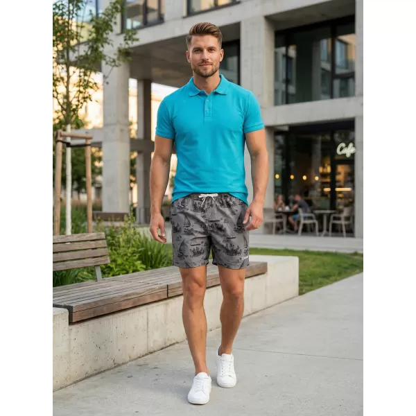  Herrenshorts ALTISPORT HELET MPAT526 HELLGRAU 