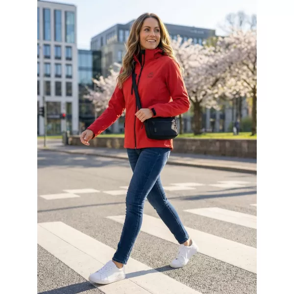  Softshelljacke für Damen ALTISPORT ALW056521 ROT 