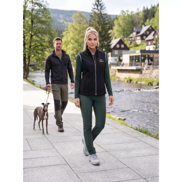  Softshellweste für Damen ALTISPORT ALW056516 SCHWARZ 