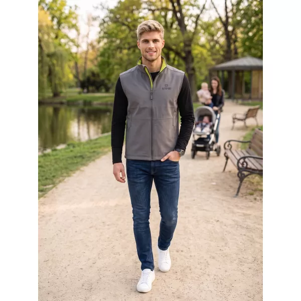  Herren-Softshellweste ALTISPORT ALM006517 STAHLGRAU 