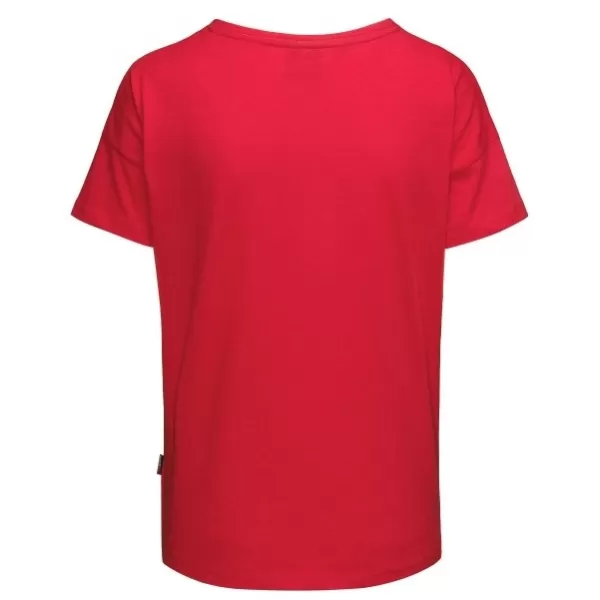  Frauen t -Shirt mit kurzen Ärmeln SAM 73 SIAN WT 820 ROT 
