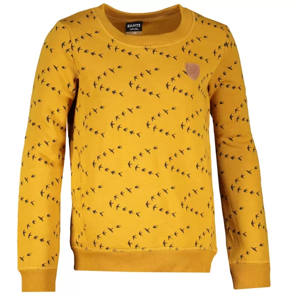  Mädchen Sweatshirt SAM 73 EMMA GM 523 OCKER 