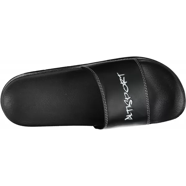  Herrenhausschuhe ALTISPORT MELOT MBTT264 SCHWARZ 