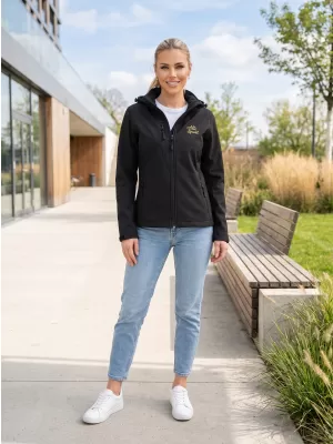 Softshelljacke für Damen ALTISPORT ALW056521 SCHWARZ