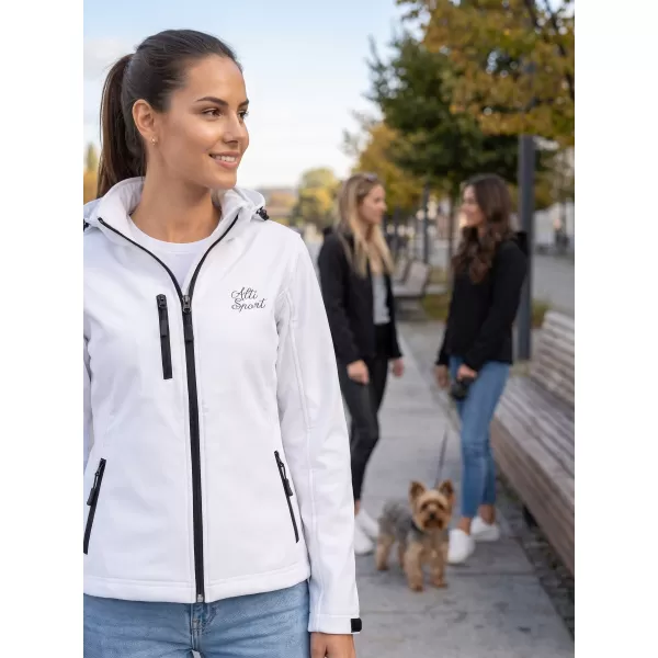  Softshelljacke für Damen ALTISPORT ALW056521 WEIß 