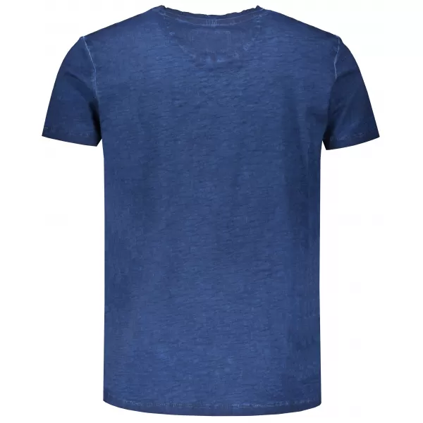  Herren-T-Shirt KIXMI LINBERG DUNKELBLAU 