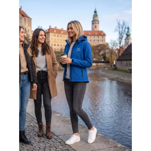  Softshelljacke für Damen ALTISPORT ALW056521 KÖNIGSBLAU 