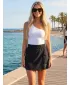 Sportrock für Damen ALTISPORT OMENA LSKT348 SCHWARZ