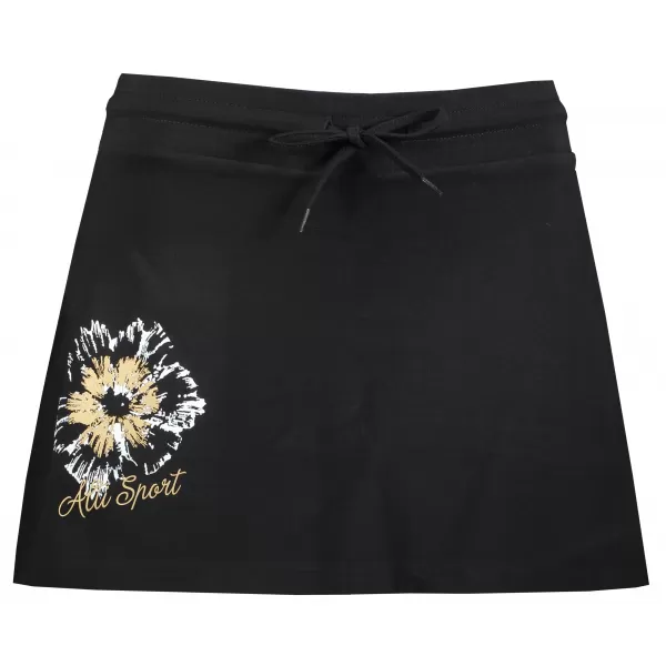  Damenrock ALTISPORT ALW016604 SCHWARZ UND GOLD 