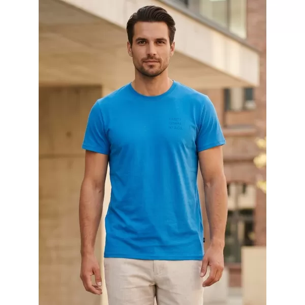  Herren t -Shirt mit kurzen Ärmeln SAM 73 TOBIAS MT 776 HELLBLAU 