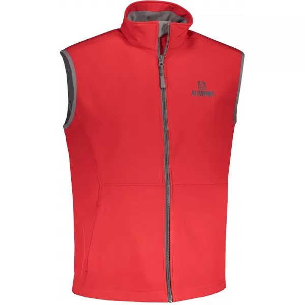  Herren-Softshellweste ALTISPORT ALM006517 ROT 