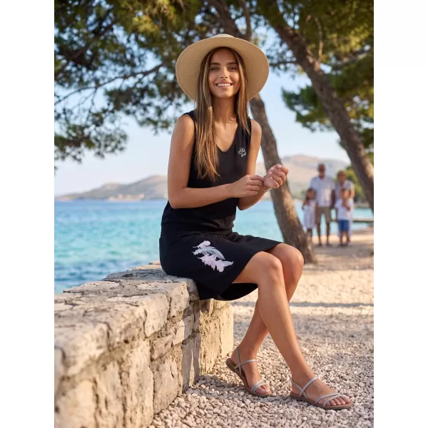  Kleid ALTISPORT NYONA LSKT329 SCHWARZ 