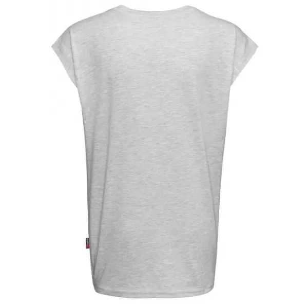  Girl's T -Shirt mit kurzen Ärmeln SAM 73 FREYA GT 550 GRAU 