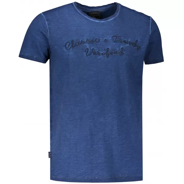  Herren-T-Shirt KIXMI LINBERG DUNKELBLAU 
