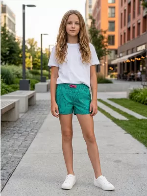 Shorts des Mädchens SAM 73 SHELLY GS 526 NEON