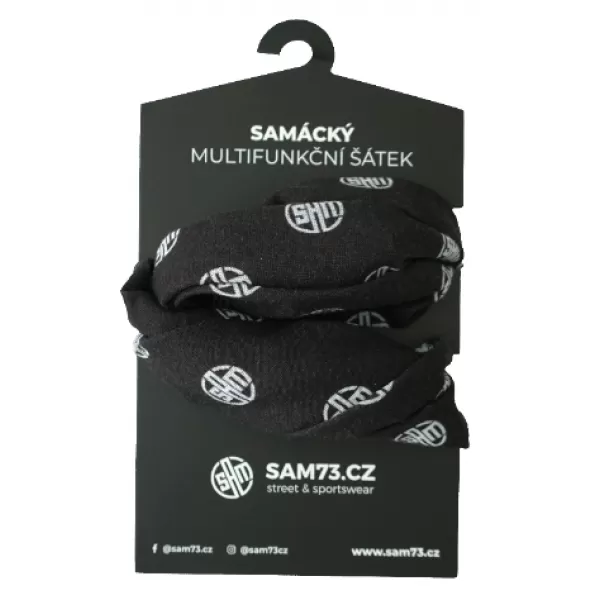  Multifunktionstuch SAM 73 SAMUEL UN 101 SCHWARZ 