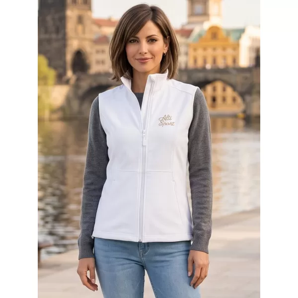  Softshellweste für Damen ALTISPORT ALW056516 WEIß 