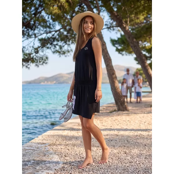  Kleid ALTISPORT NYONA LSKT329 SCHWARZ 