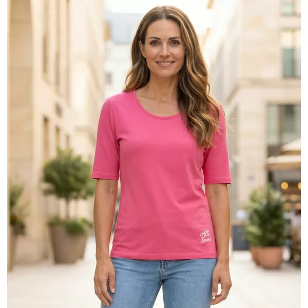  Damen-T-Shirt mit kurzen Ärmeln ALTISPORT ARICA LTST772 HELL-PINK 
