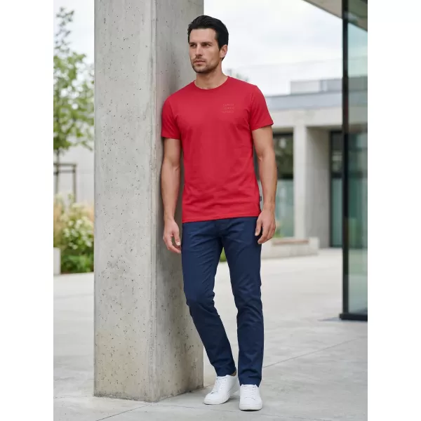  Herren t -Shirt mit kurzen Ärmeln SAM 73 TOBIAS MT 776 ROT 