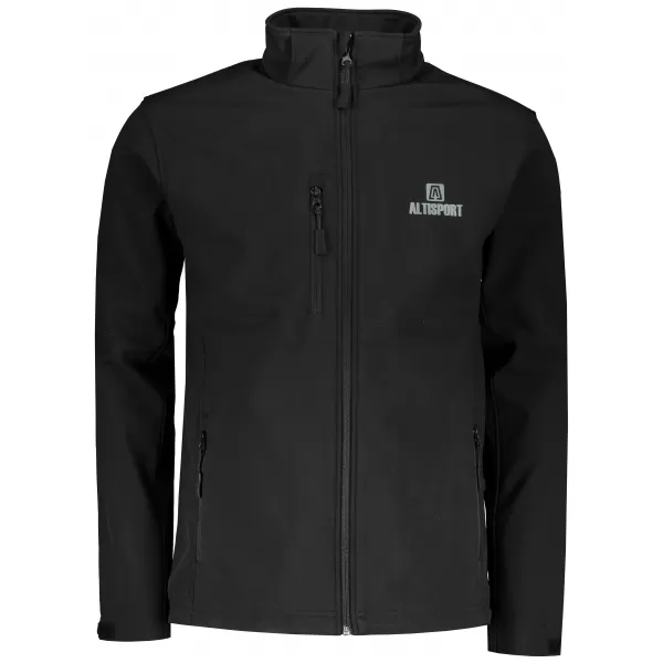  Herren-Softshelljacke ALTISPORT ALM006522 SCHWARZ 