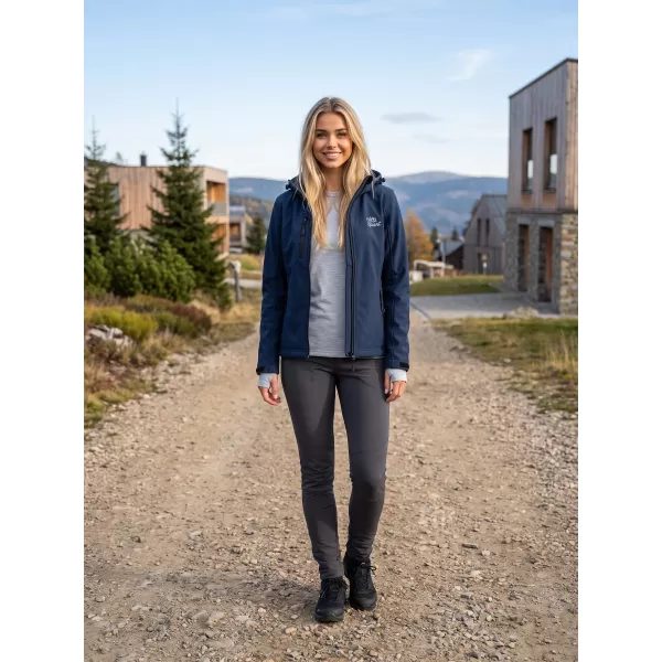  Softshelljacke für Damen ALTISPORT ALW056521 NAVY BLAU 