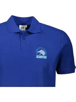Herren-T-Shirt mit Kragen ALTISPORT ALM071203 KÖNIGSBLAU