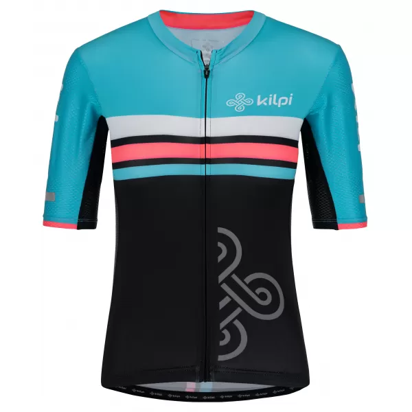  Damen-Radtrikot KILPI CORRIDOR-W PL0042KI HELLBLAU 