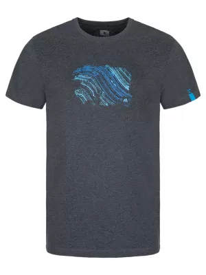 Herren-T-Shirt LOAP BOPUR SCHWARZ