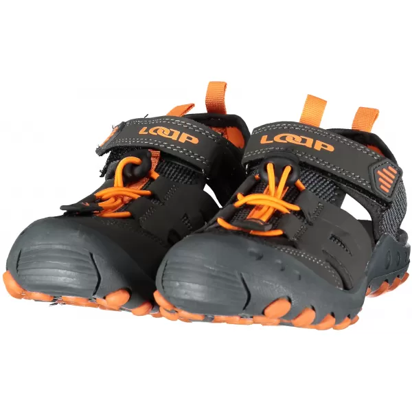  Kindersandalen LOAP CERMINA GRAU/ORANGE 