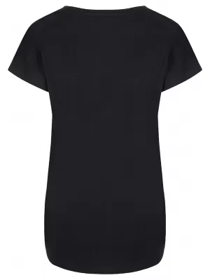 Damen-T-Shirt LOAP ABAKA SCHWARZ