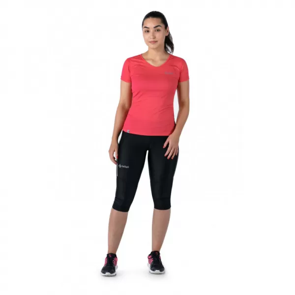  3/4-Leggings für Damen KILPI VIGA-W PL0079KI SCHWARZ 