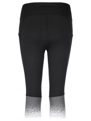 3/4-Leggings für Damen KILPI SOLAS-W PL0122KI SCHWARZ