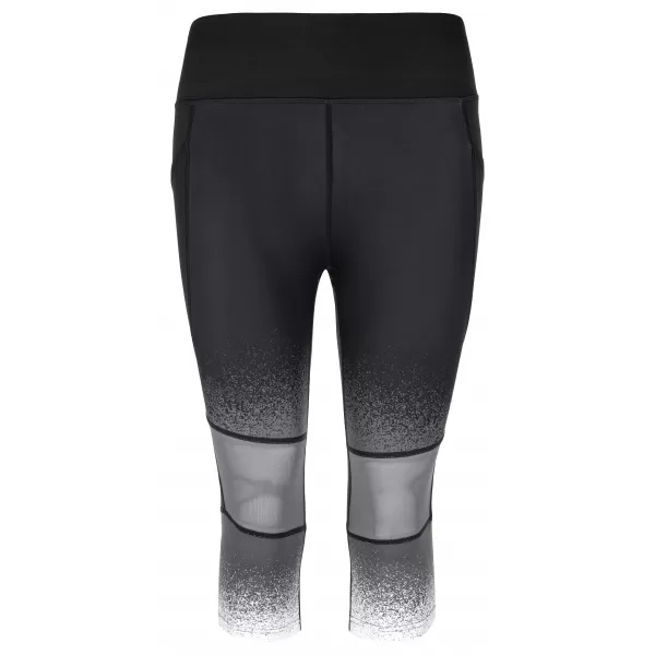  3/4-Leggings für Damen KILPI SOLAS-W PL0122KI SCHWARZ 