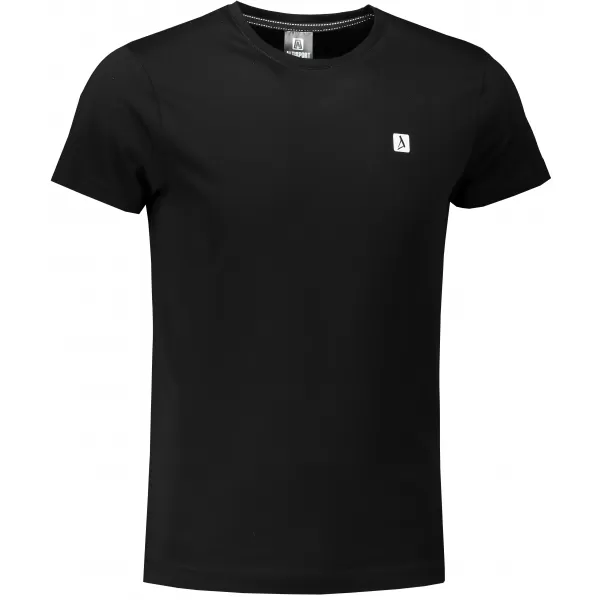  Pánské premium triko ALTISPORT CARRYOVER ALM065153 ČERNOBÍLÁ 