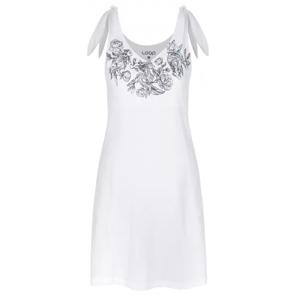  Kleid LOAP BERUNKA WEIß 