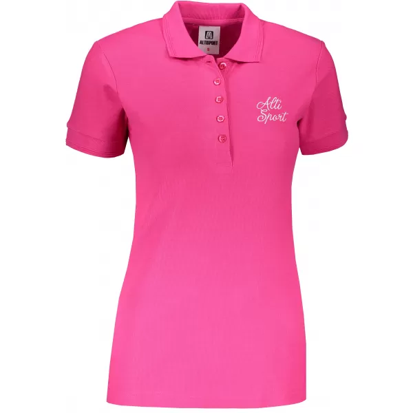  Damen-T-Shirt mit Kragen ALTISPORT ALW056210 LILA 