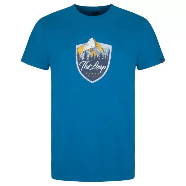  Herren-T-Shirt LOAP ALESH BLAUPAUSE 