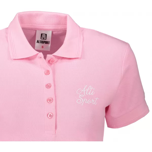  Damen-T-Shirt mit Kragen ALTISPORT ALW056210 HELL-PINK 