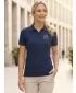 Damen-T-Shirt mit Kragen ALTISPORT ALW056210 MITTERNACHTSBLAU