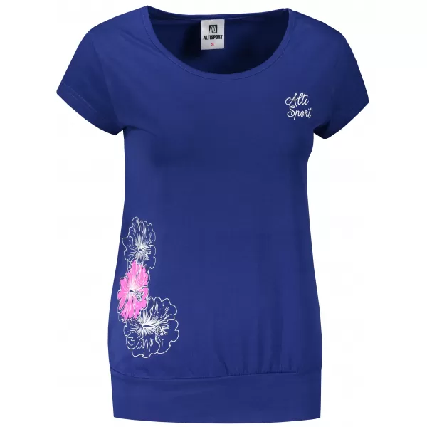  Damen-T-Shirt ALTISPORT ALW106120 KÖNIGSBLAU 