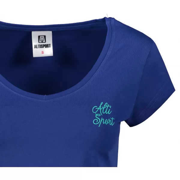  Damen-T-Shirt ALTISPORT ALW108162 KÖNIGSBLAU 