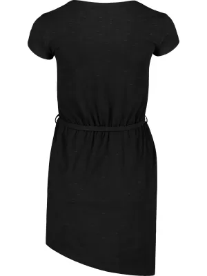 Kleid NORDBLANC RIBBON NBSLD7409 SCHWARZES HIGHLIGHT